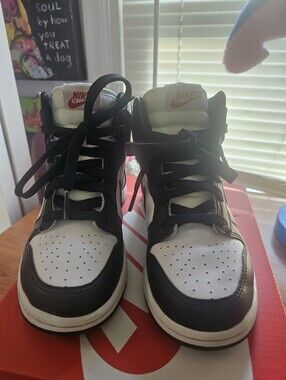 Nike Dunks High Top Youth Size 1Y